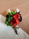 Boutonnière La massaï blanche – Image 4